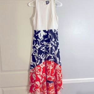 Vince Camuto dress- short in front and long in the back
